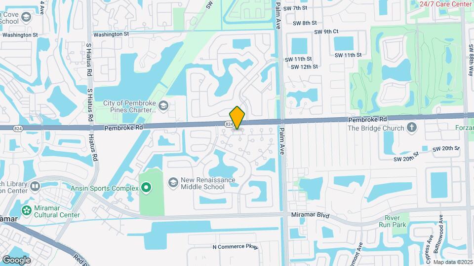 10301 SW 18th St Map and Location Details