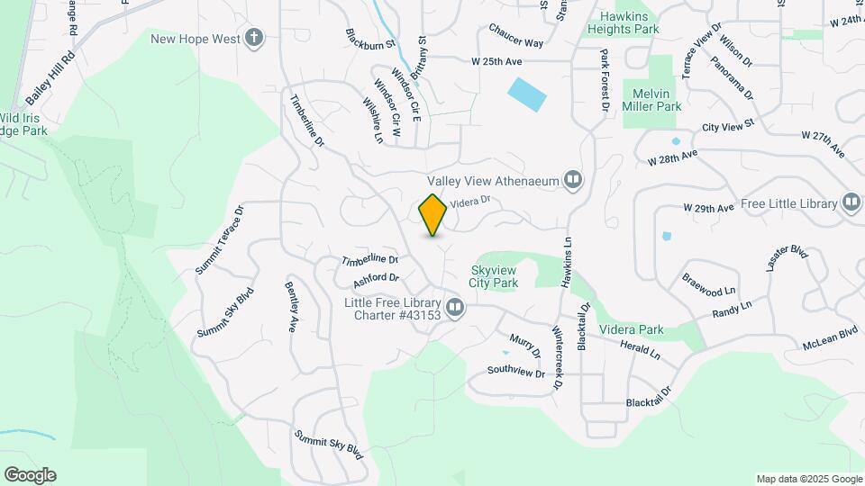 2941 Timberline Dr Map and Location Details