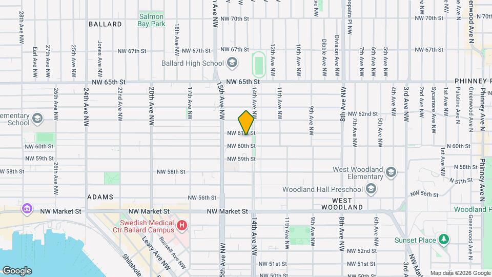 1413 NW 61st St Map and Location Details