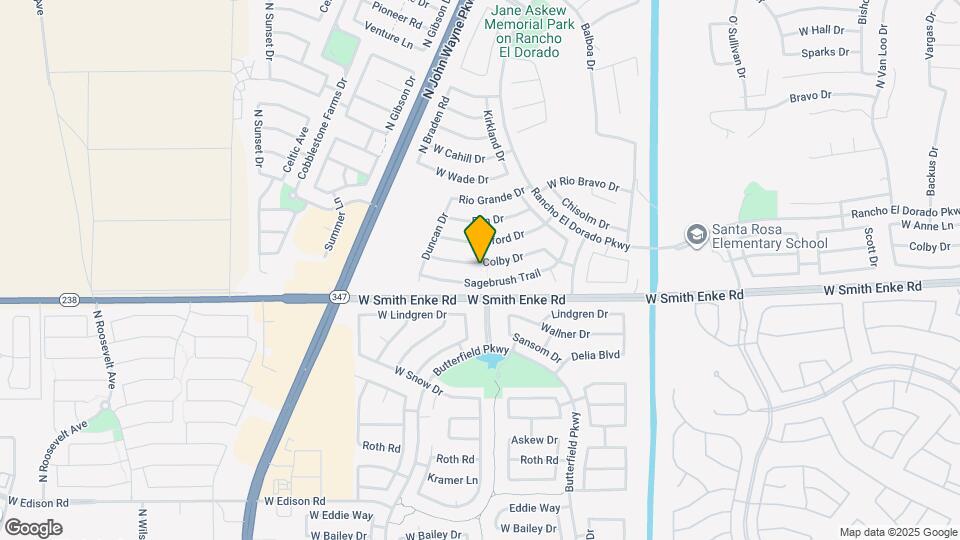 43759 Colby Dr Mapa y Detalles de la Ubicación