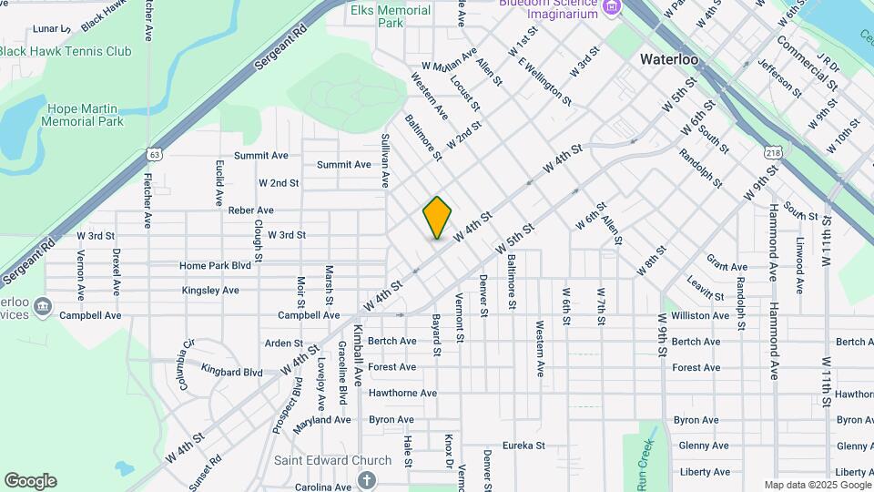 1326 W 4th St Mapa y Detalles de la Ubicación