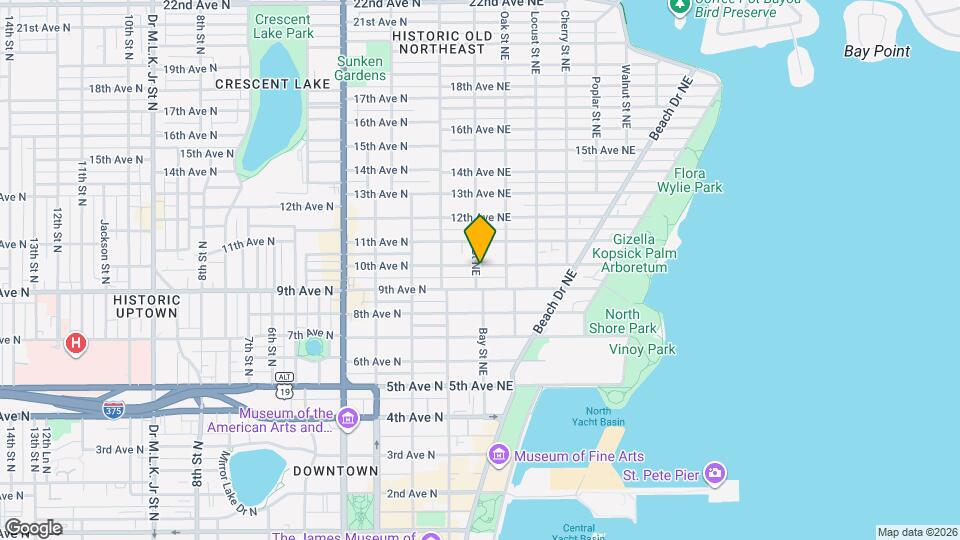 202 10th Ave NE Map and Location Details