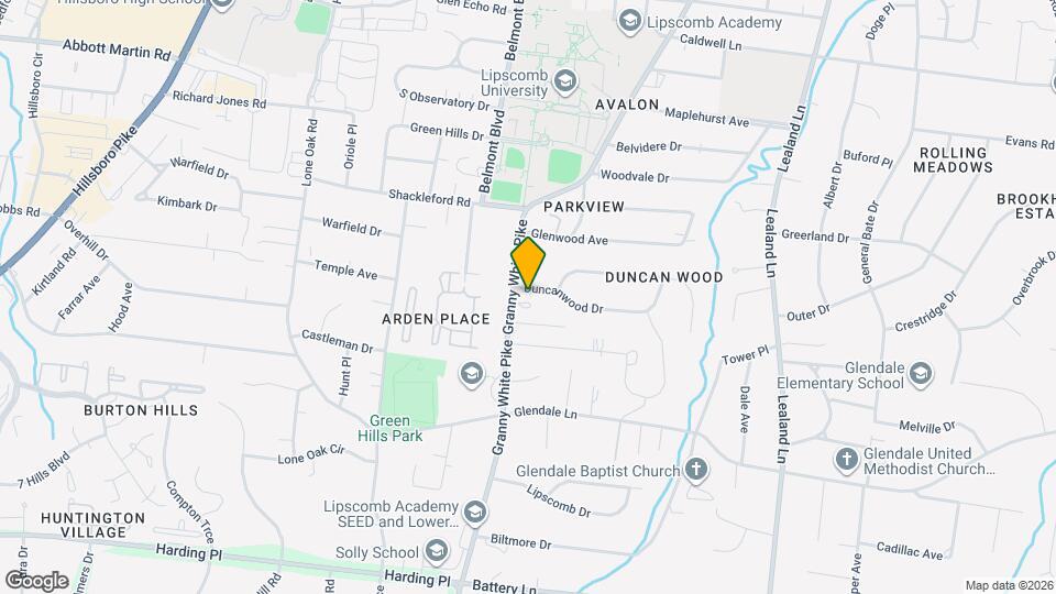 1147 Duncanwood Dr Map and Location Details