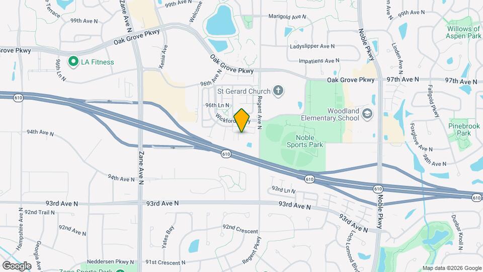 5149 95th Way N Map and Location Details