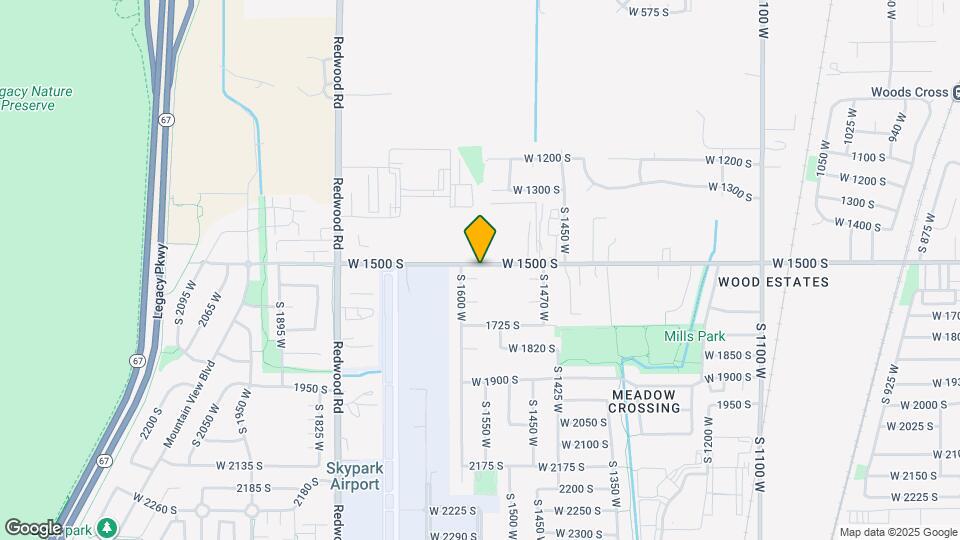 1576 W 1550 S Map and Location Details