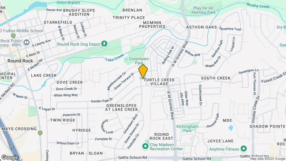 505 Greenlawn Blvd Map and Location Details