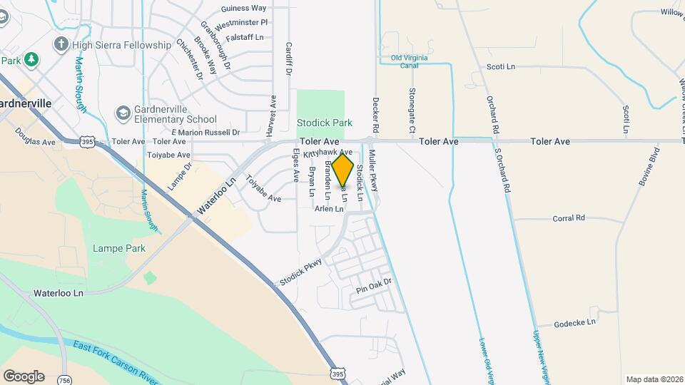 1368 Macenna Ln Map and Location Details