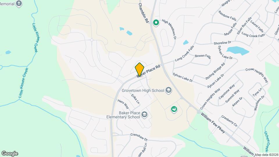 950 Erika Ln Map and Location Details