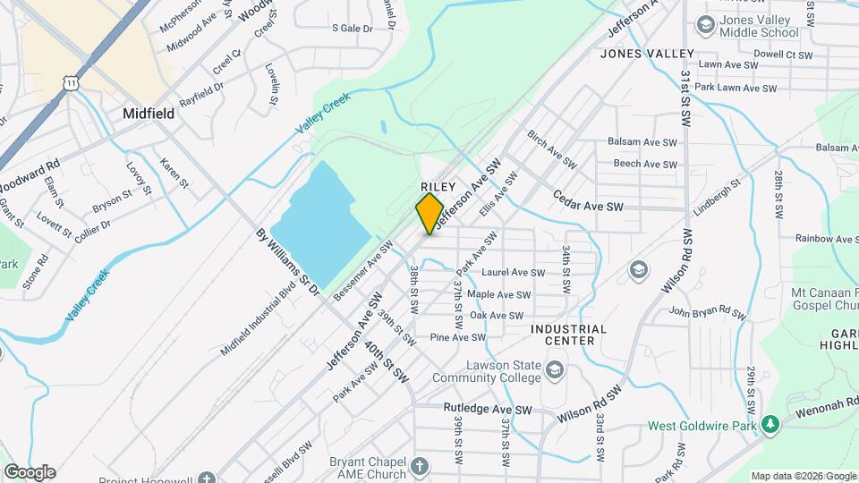 3728 Hickory Ave SW Map and Location Details