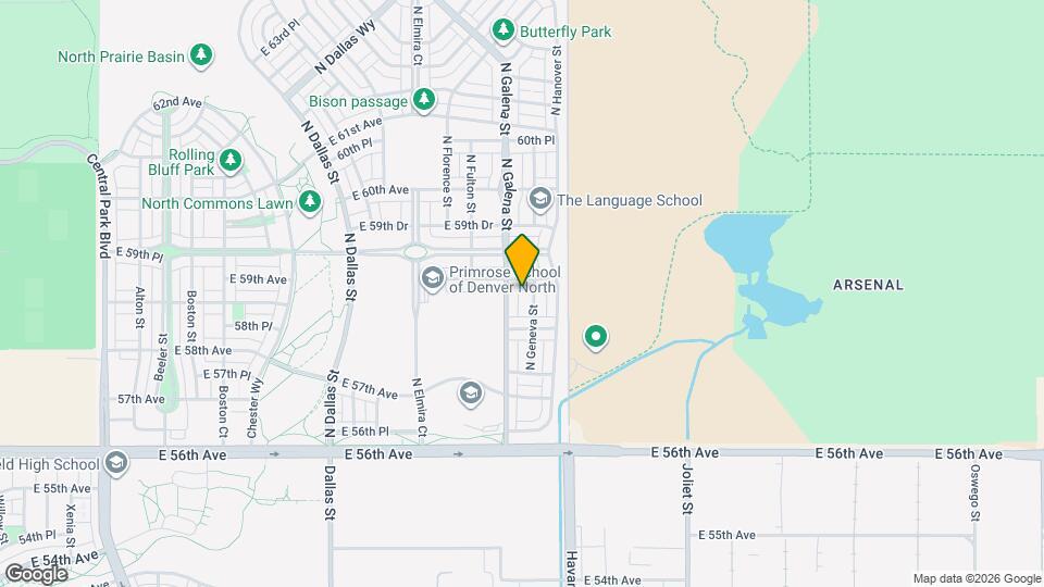 5873 N Geneva St Map and Location Details