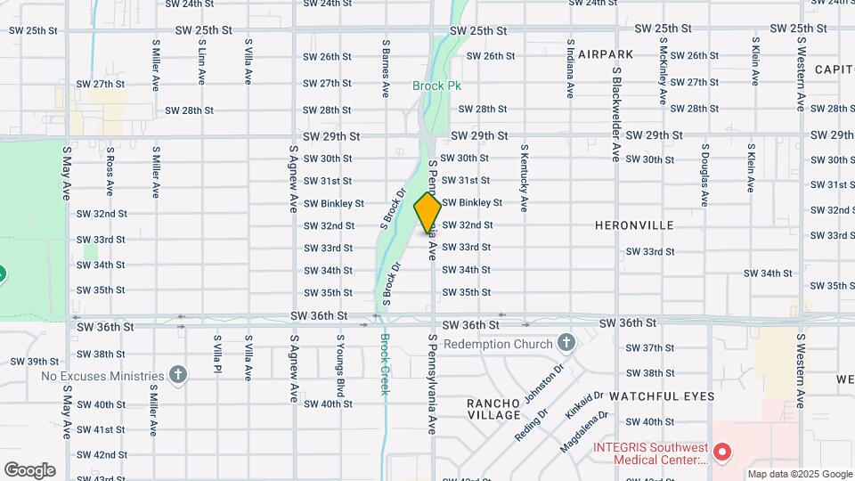 3315 S Pennsylvania Ave Map and Location Details