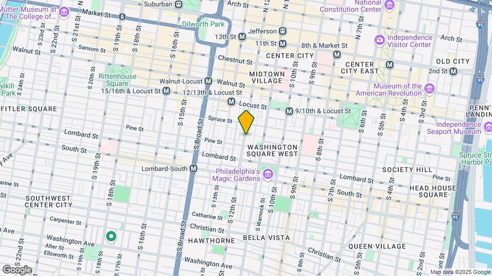 329 S 12th St Map and Location Details