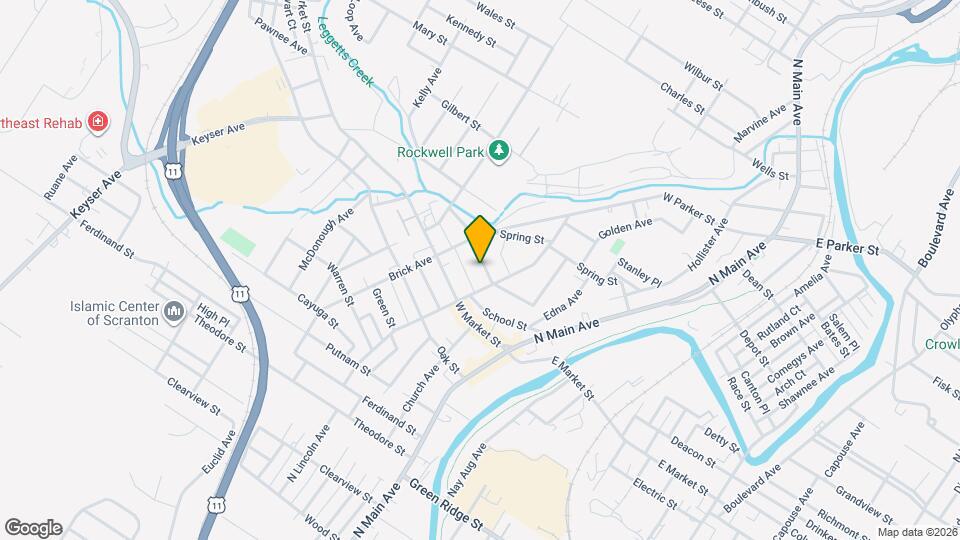 315 William St Map and Location Details