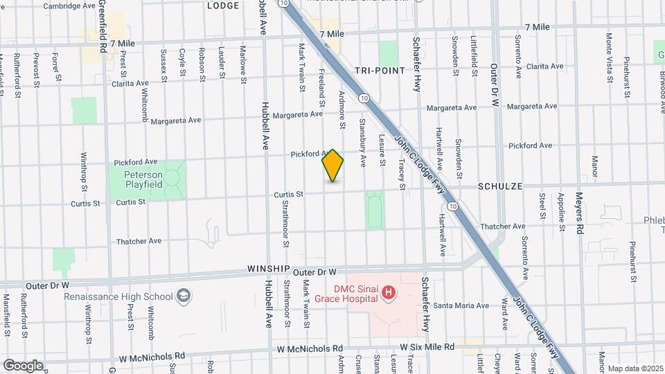 14234 Curtis St Map and Location Details