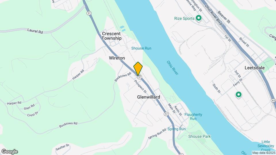 135 McGovern Blvd Map and Location Details