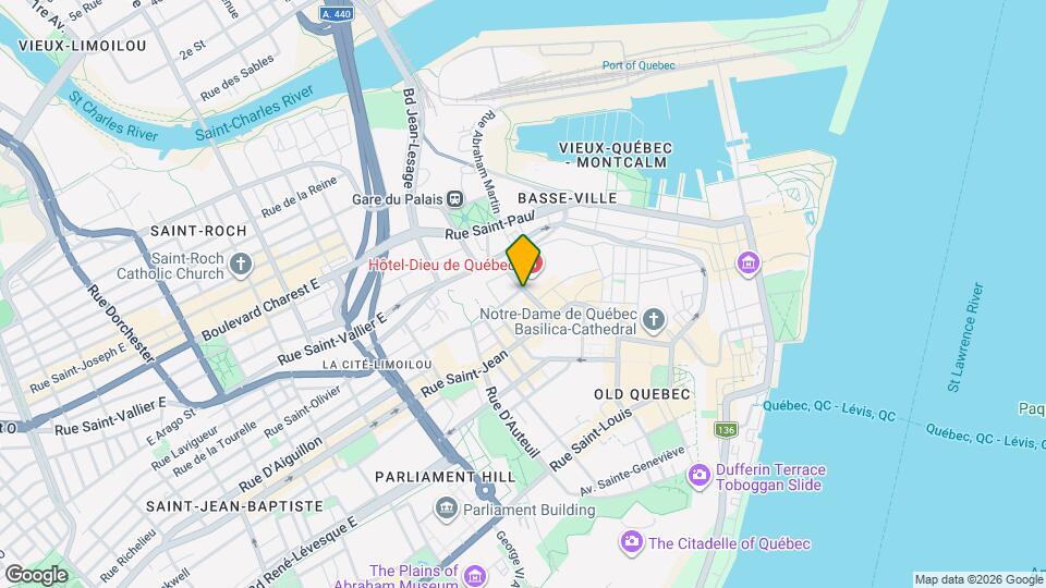 14 Du Palais Map and Location Details