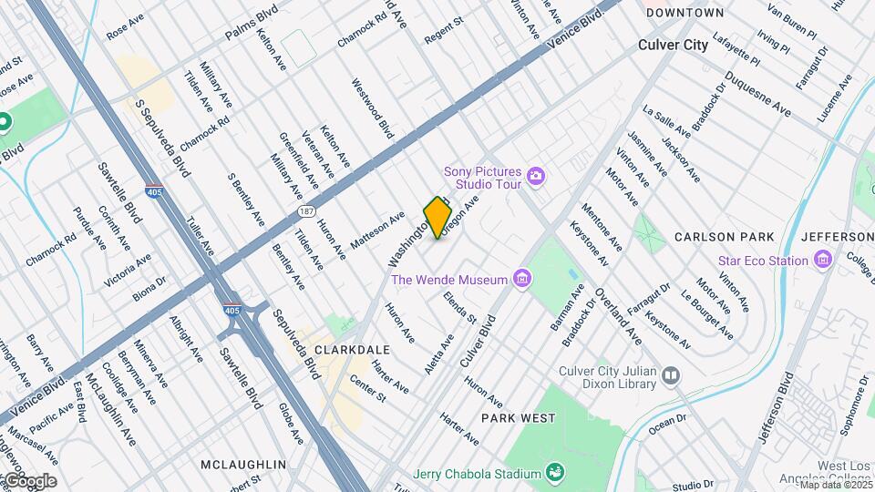 10860 Oregon Ave Mapa y Detalles de la Ubicación
