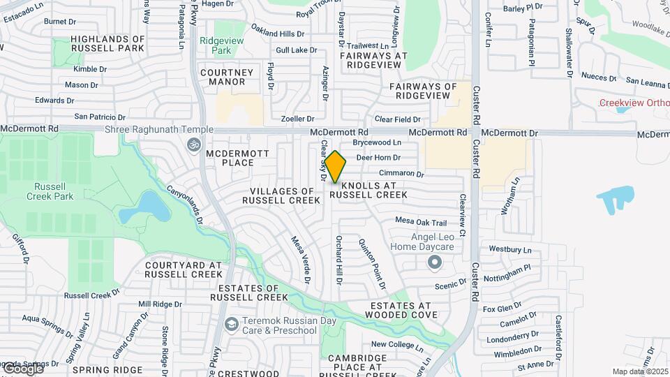 8721 Somerville Way Map and Location Details