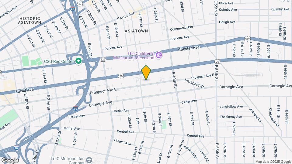 3645 Prospect Ave E Map and Location Details
