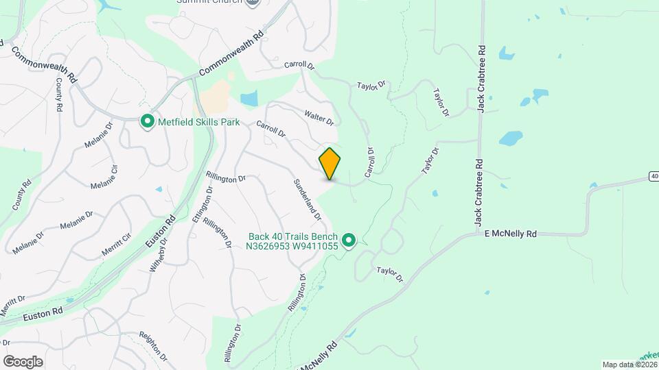 501 Carroll Dr Map and Location Details