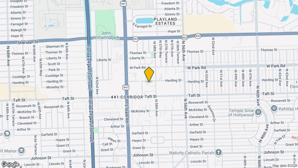 5819 Moseley St Map and Location Details