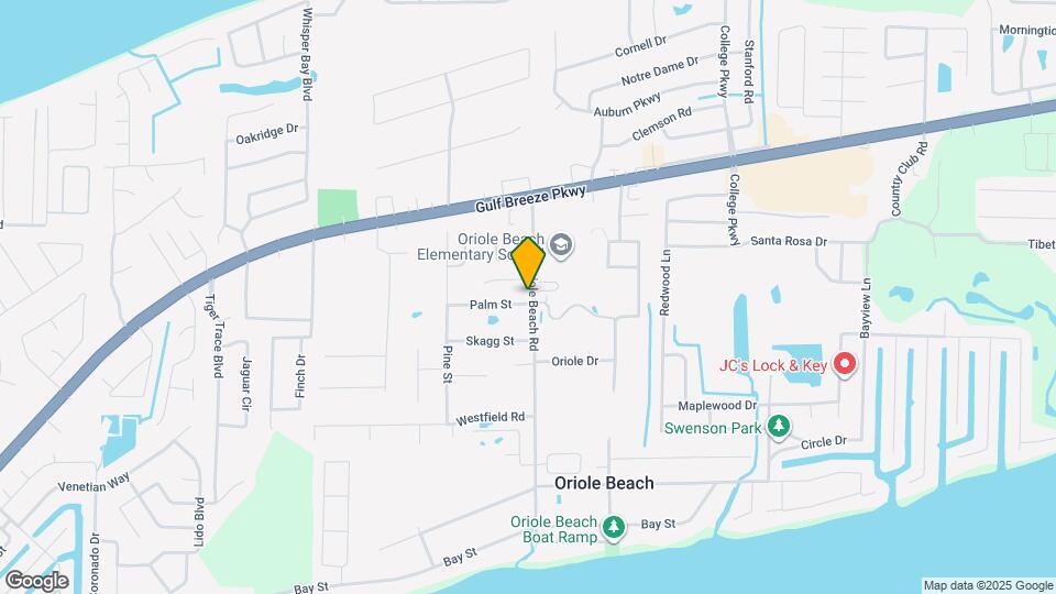 3080 Palm St Map and Location Details