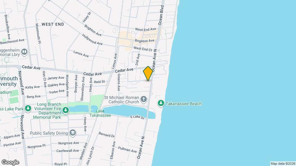 732 Ocean Ave N Map and Location Details