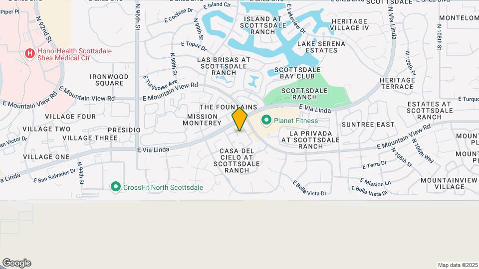 10115 E Mountain View Rd Map and Location Details