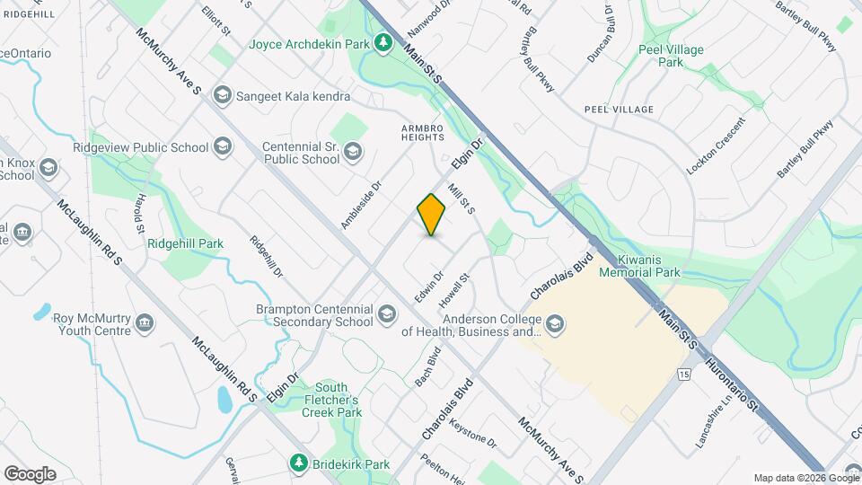 13 Armbro Ave Map and Location Details