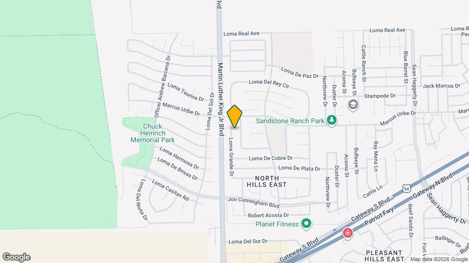 11150 Loma Grande Dr Map and Location Details