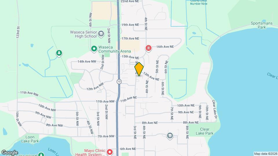 Realife Cooperative of Waseca Map and Location Details