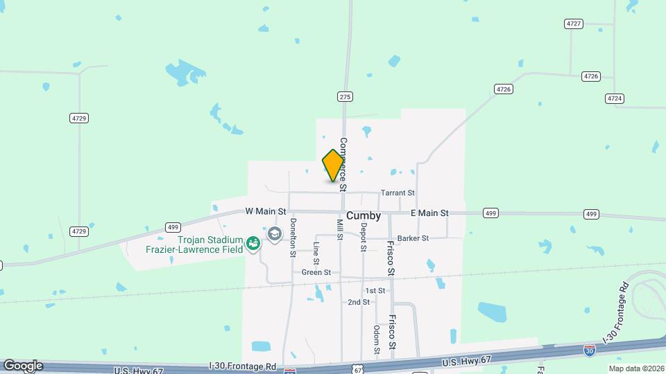 202 W Tarrant St Map and Location Details