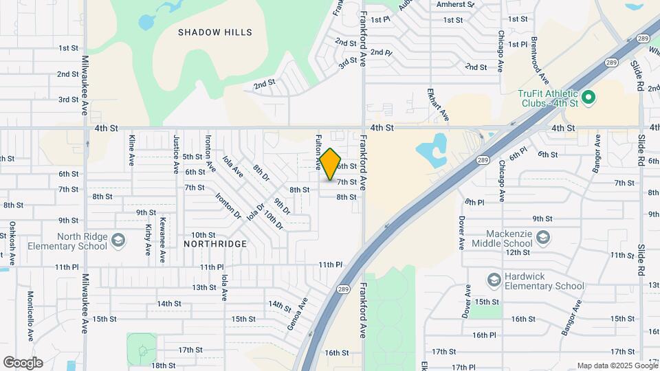 5839 7th St Map and Location Details