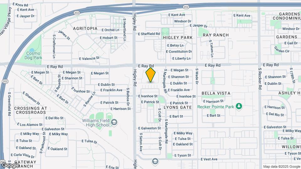 3306 E Franklin Ave Map and Location Details