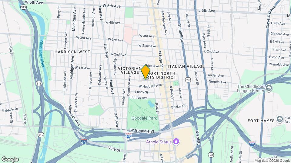 93 Wilber Ave Map and Location Details