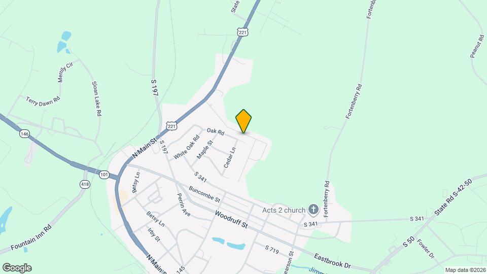 304 Millen Dr Map and Location Details