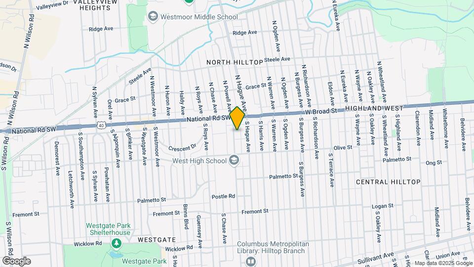 46-52 S Powell Ave Mapa y Detalles de la Ubicación
