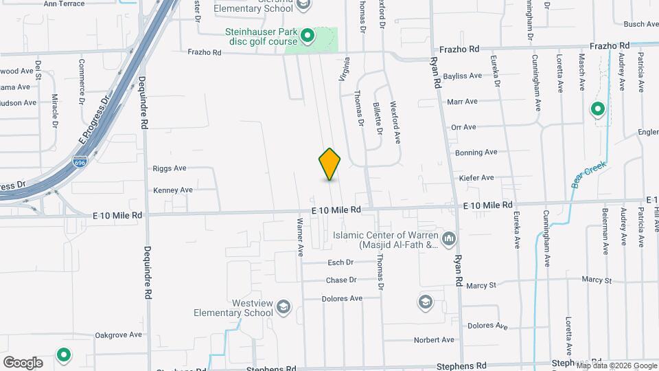 25152 Nuway Ave Map and Location Details
