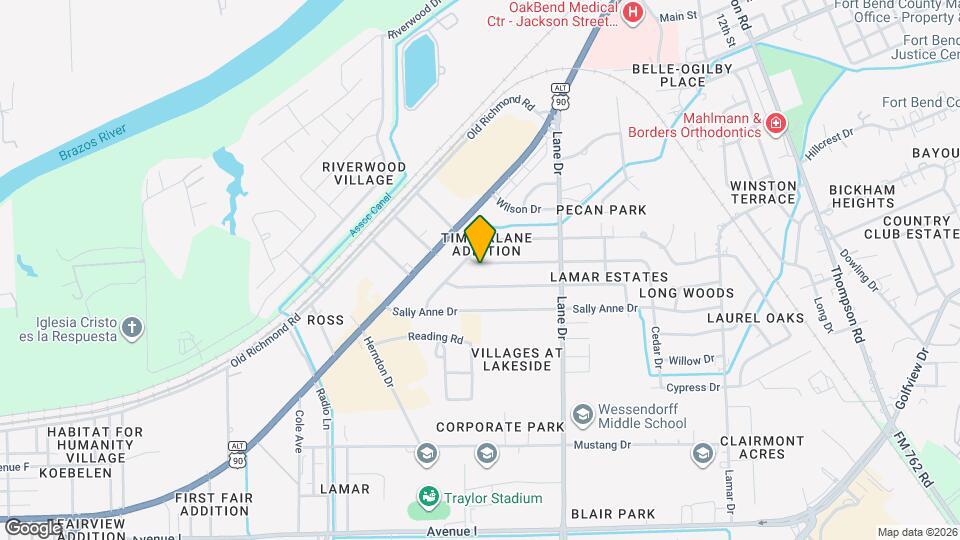 1008 Frances Dr Map and Location Details