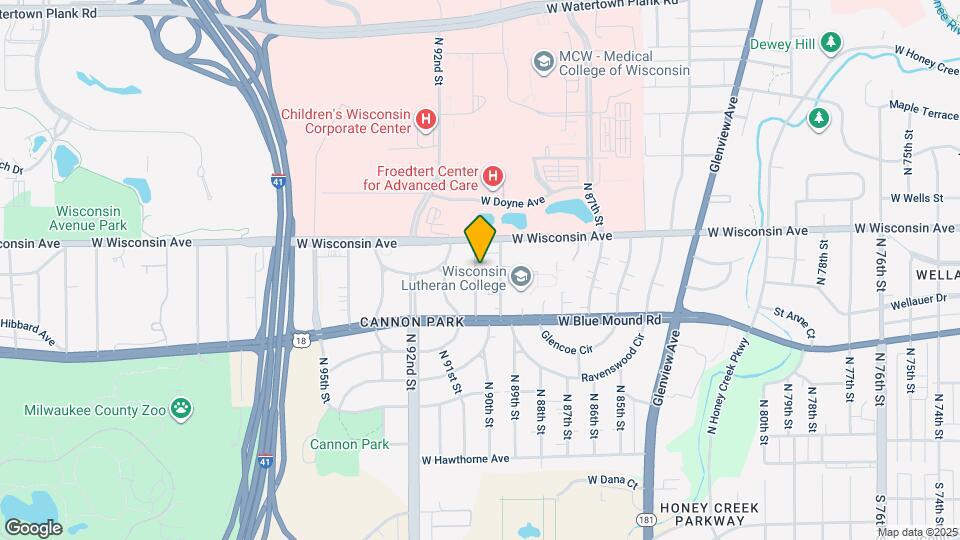 608 N 90th St Map and Location Details