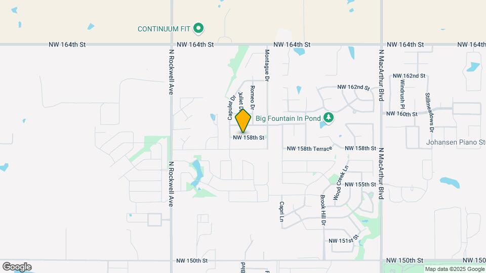 6701 NW 158th St Map and Location Details