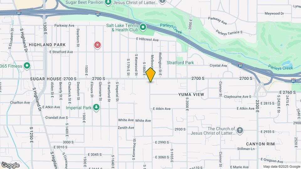 2723 S Melbourne St Map and Location Details