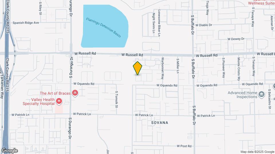 5848 Casterly Rock St Mapa y Detalles de la Ubicación