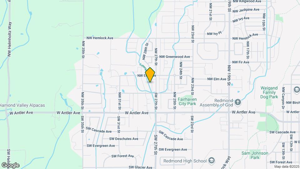 2725 NW Cedar Ave Map and Location Details
