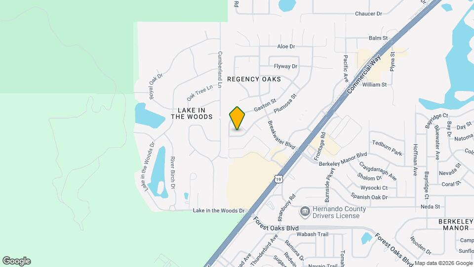 4405 Plumosa St Map and Location Details