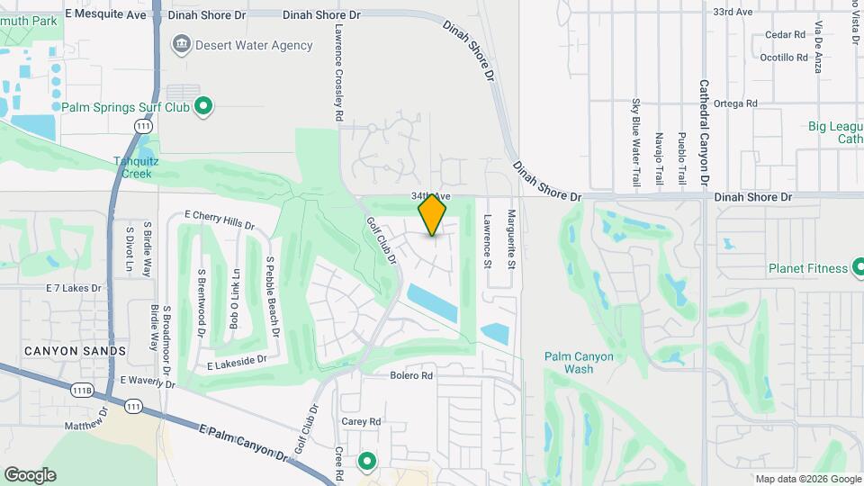 6065 Montecito Dr Map and Location Details