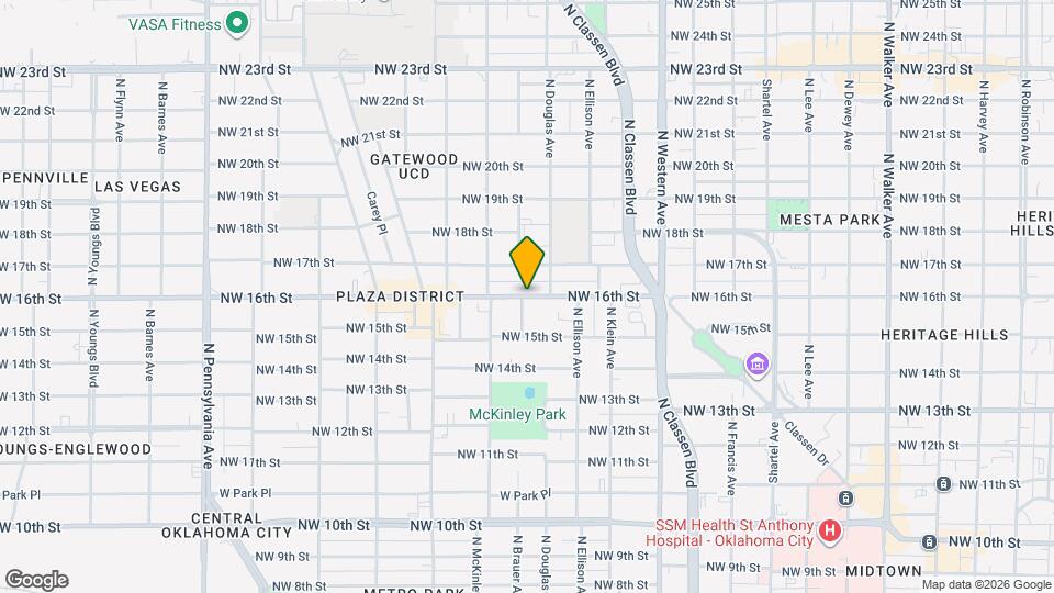 1417 1/2 NW 16th St Mapa y Detalles de la Ubicación