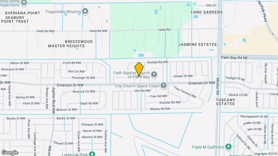 1320 Mann Ave NW Map and Location Details