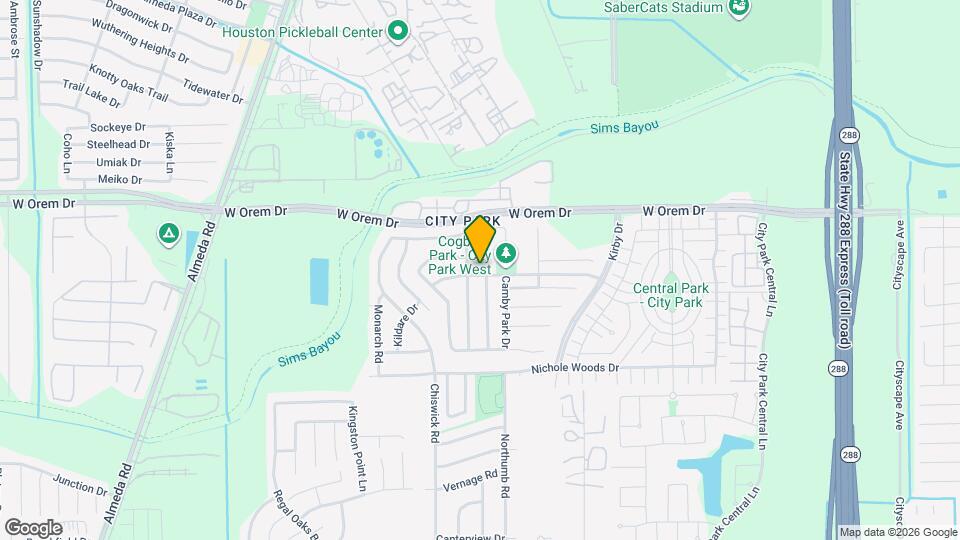 11742 Fortune Park Dr Mapa y Detalles de la Ubicación