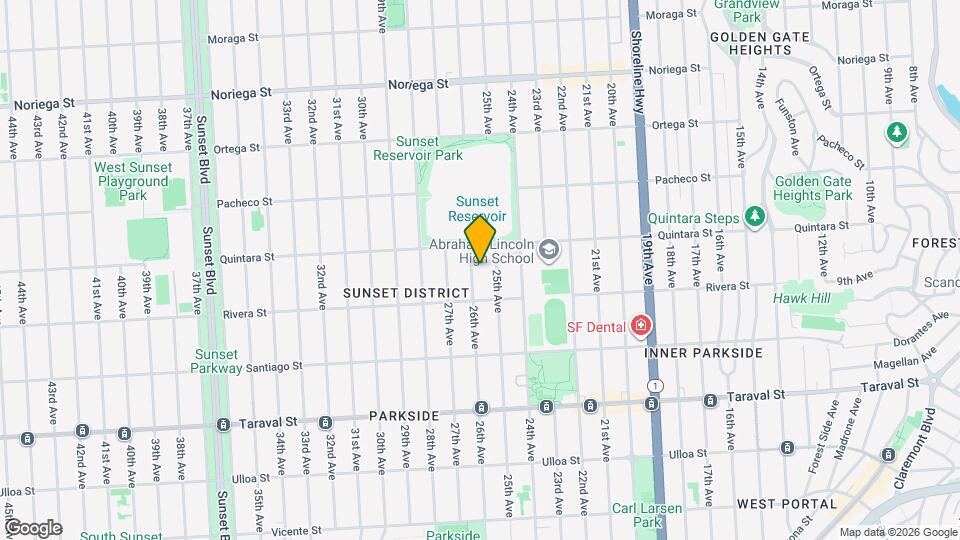 2142 26th Ave Map and Location Details